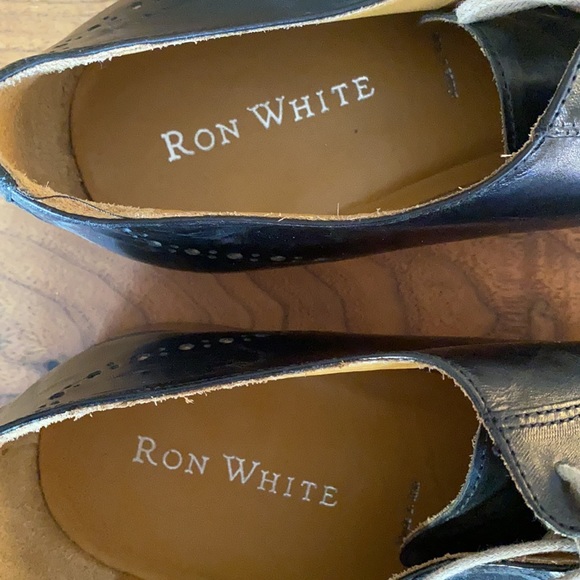 Ron White paisley style brogue shoes - Picture 4 of 5